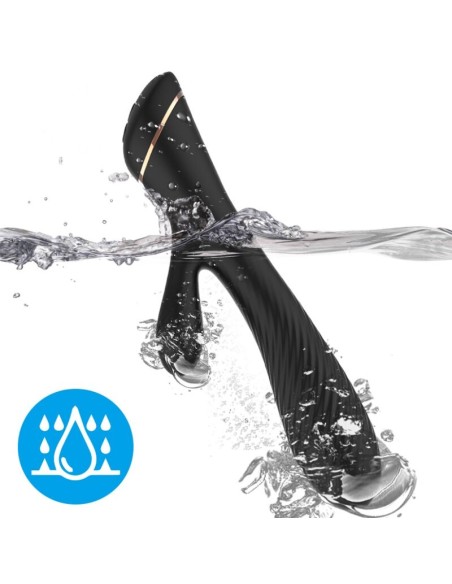 ARMONY - VIBRADOR RABBIT SILICONA NEGRO Vibradores Rabbit