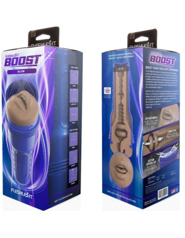 FLESHLIGHT BOOST - MASTURBADOR BOCA BLOW MD FLESH RP Masturbador Boca