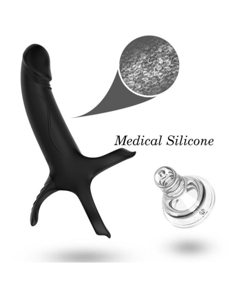 ARMONY - DILDO CON ANILLO & VIBRADOR Anillos con Vibración
