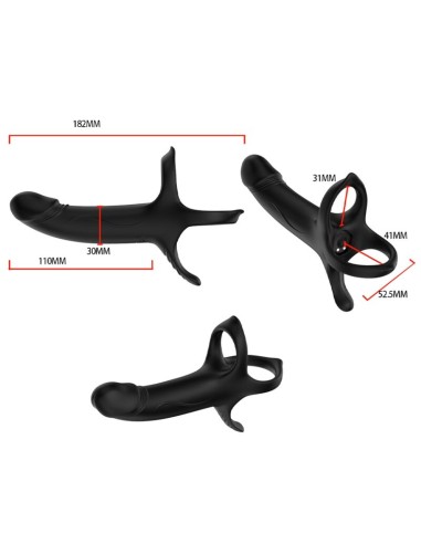 ARMONY - DILDO CON ANILLO & VIBRADOR Anillos con Vibración