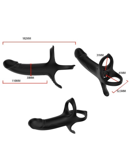 ARMONY - DILDO CON ANILLO & VIBRADOR Anillos con Vibración