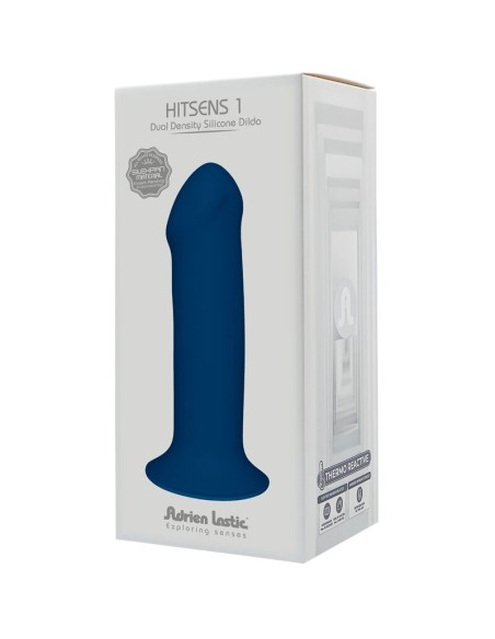 ADRIEN LASTIC - HITSENS 1 DILDO SILICONA AZUL Dildos para Arneses