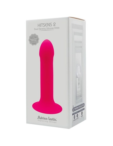 ADRIEN LASTIC - HITSENS 2 DILDO SILICONA ROSA Dildos para Arneses