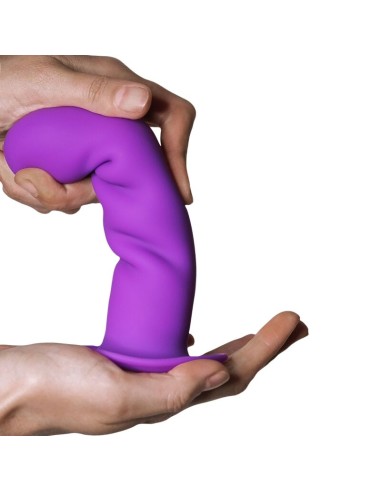 ADRIEN LASTIC - HITSENS 3 DILDO SILICONA VIOLETA Dildos para Arneses
