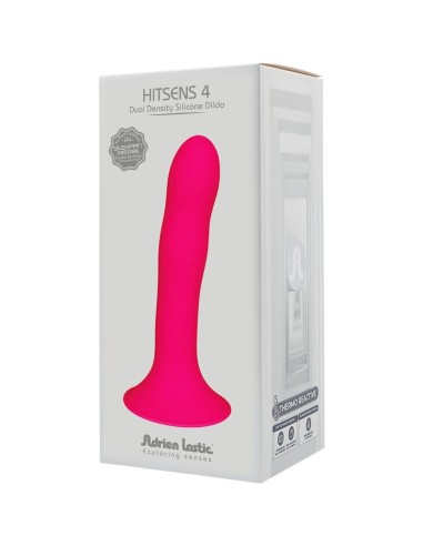 ADRIEN LASTIC - HITSENS 4 DILDO SILICONA FUCSIA Dildos para Arneses