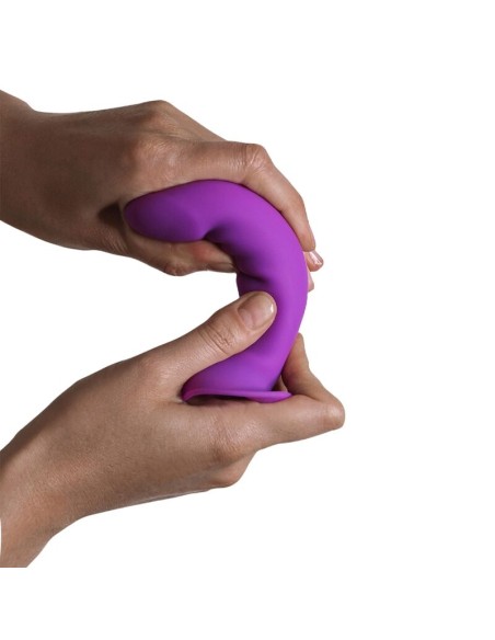 ADRIEN LASTIC - HITSENS 6 DILDO SILICONA VIOLETA Dildos para Arneses