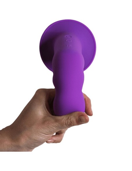 ADRIEN LASTIC - HITSENS VIBE 3 DILDO SILICONA VIOLETA Dildos para Arneses