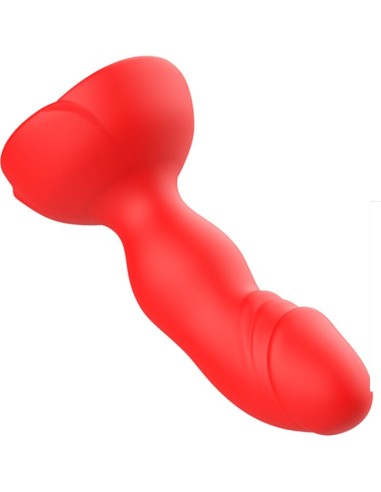 ARMONY - EXTREME A BLOOM ROSA VIBRADOR & PLUG ANAL CONTROL REMOTO ROJO Vibradores Anales