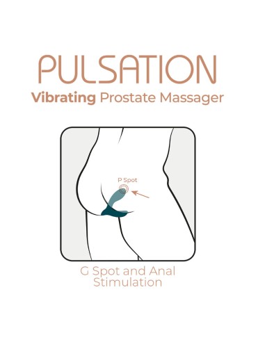 ADRIEN LASTIC - PULSATION ESTIMULADOR DE PRÓSTATA + APP Especial Prostáticos