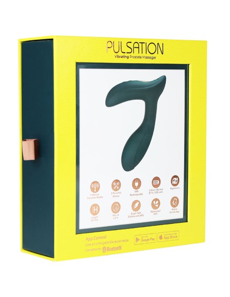 ADRIEN LASTIC - PULSATION ESTIMULADOR DE PRÓSTATA + APP Especial Prostáticos