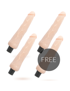 LOVECLONE - RAGNAR SELF LUBRICATION VIBRADOR 24.5 CM -O- 3.5 CM 3 +1 GRATIS