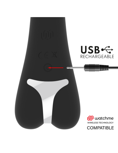 BRILLY GLAM - RYAN VIBRADOR + MANDO CONTROL REMOTO WATCHME Vibradores control remoto