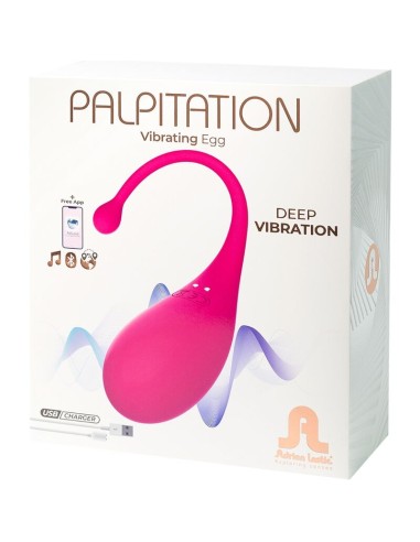 ADRIEN LASTIC - PALPITATION HUEVO VIBRADOR ROSA - APP GRATUITA Vibradores con APP