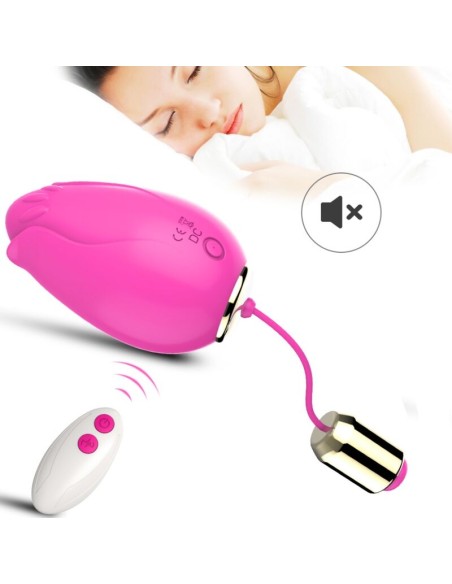 ARMONY - MANDALA HUEVO VIBRADOR PUNTO G CONTROL REMOTO FUCSIA Huevos vibradores