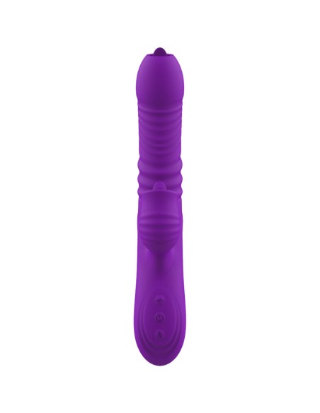 ARMONY - FULLY GSPOT VIBRADOR RABBIT CON LENGUA ESTIMULADORA EFECTO CALOR VIOLETA Vibradores Rabbit