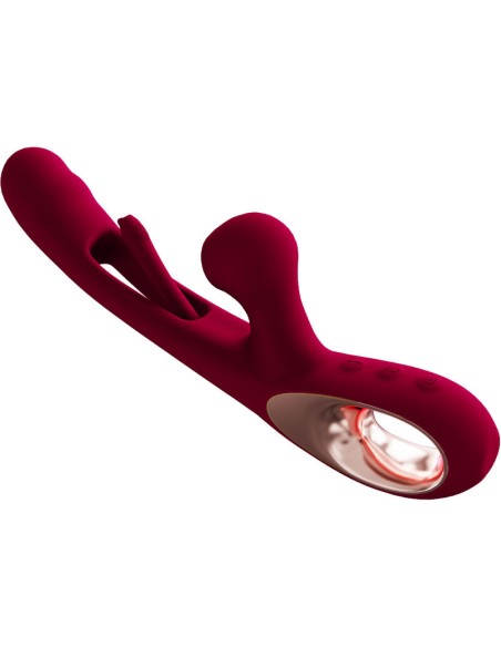 ARMONY - IMPACT SWING VIBRADOR & ESTIMULADOR DUAL MODELO 2 BURDEOS Vibradores