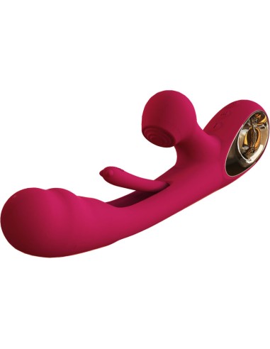 ARMONY - IMPACT SWING VIBRADOR & ESTIMULADOR DUAL MODELO 2 BURDEOS Vibradores