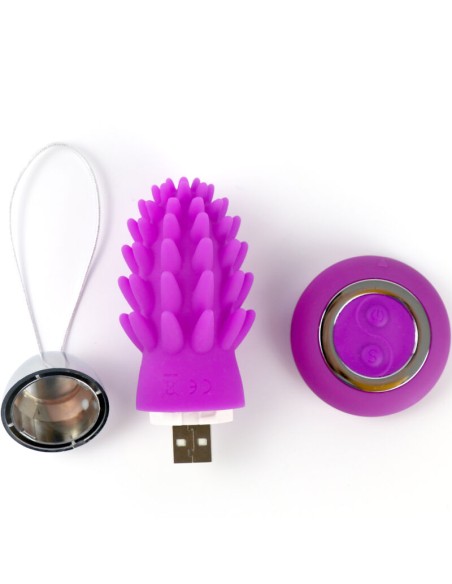 ARMONY - OCTOPUS HUEVO VIBRADOR CACTUS CONTROL REMOTO VIOLETA Huevos vibradores