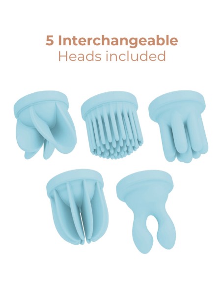 ADRIEN LASTIC - CARESS ESTIMULADOR CLITORIS AZUL Para Clítoris