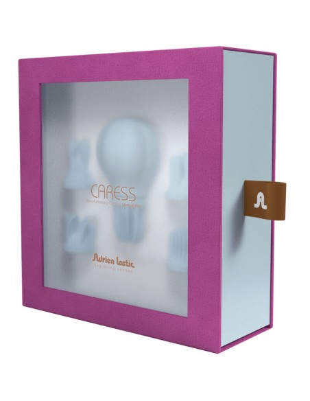ADRIEN LASTIC - CARESS ESTIMULADOR CLITORIS AZUL Para Clítoris