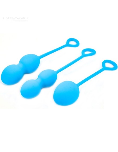 ARMONY - ANABIOSIS PESAS VAGINALES 3 NIVELES AZUL Bolas Silicona