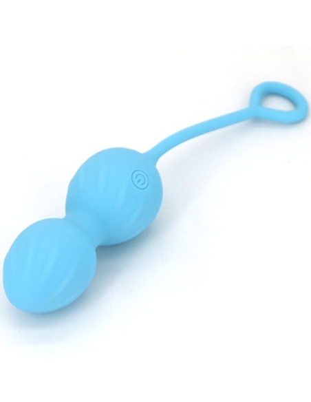 ARMONY - BLOSSOMS PESAS VAGINALES VIBRADOR CONTROL REMOTO 10 VIBRACIONES AZUL Vibradores control remoto