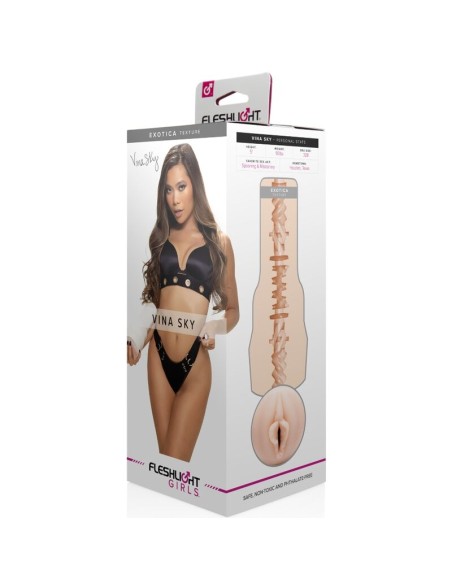 FLESHLIGHT GIRLS - VINA SKY EXOTICA TEXTURE VAGINA Vaginas Actrices Porno