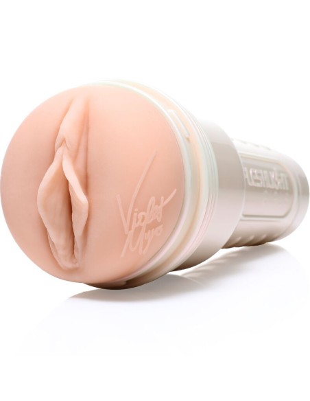 FLESHLIGHT - VIOLET MYERS WAIFU + UNIVERSAL LAUNCH + LUBRICANTE AQUA QUALITY 50 ML Vaginas Actrices Porno