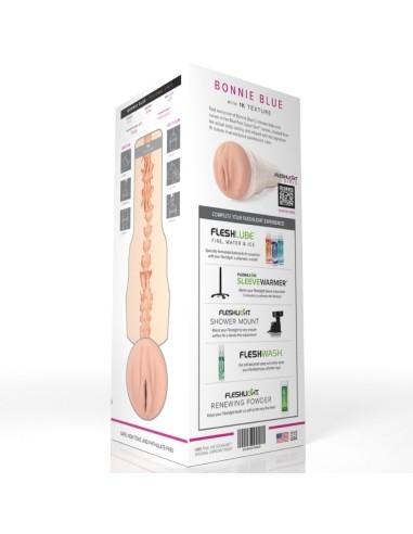 FLESHLIGHT GIRLS - BONNIE BLUE CON TEXTURA 1K VAGINA Vaginas Actrices Porno