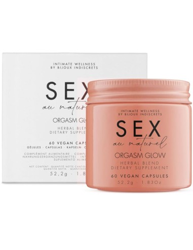 Orgasm Glow – Complemento alimenticio a base de hierbas Cápsulas para Mujeres