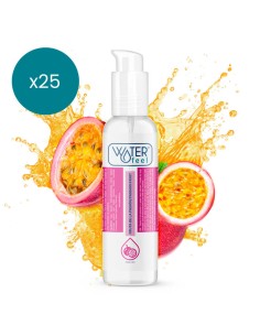 WATERFEEL - LUBRICANTE BASE AGUA FRUTA DE LA PASIÓN 175 ML PACK 25 UDS