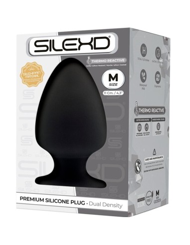 SILEXD - MODELO 1 PLUG ANAL SILICONA PREMIUM SILEXPAN PREMIUM TERMORREACTIVO TALLA M Plugs Anales