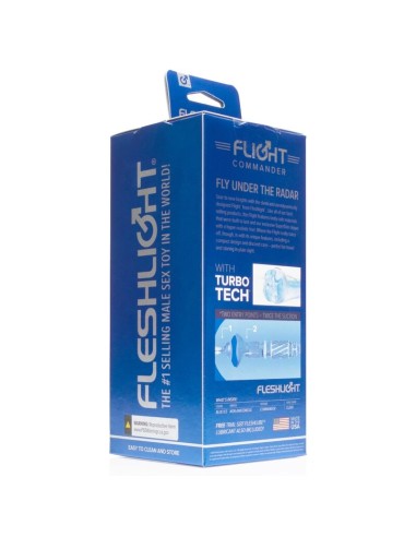 FLESHLIGHT - FLIGHT COMMANDER WITH TURBO TECH Vaginas con vibración