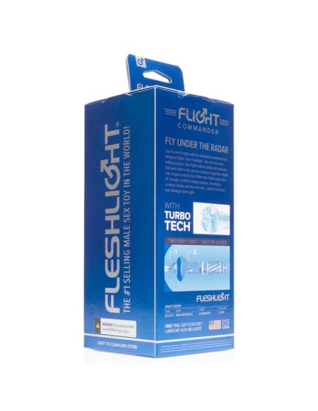 FLESHLIGHT - FLIGHT COMMANDER WITH TURBO TECH Vaginas con vibración