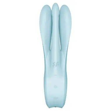 Threesome 1 Vibrador Azul - 12 Modos | Satisfyer