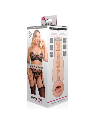 FLESHLIGHT GIRLS - MIA MALKOVA HEADSHOT BOCA Masturbador Boca