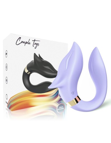 ARMONY - FOX VIBRADOR PAREJAS CONTROL REMOTO VIOLETA Vibrador Parejas U