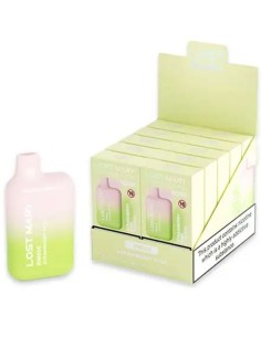 LOST MARY - (PACK PROFESIONAL EXPOSITOR - 10 UNIDADES) BM600 VAPER NICOTINA 2% DESECHABLE SABOR FRESA KIWI