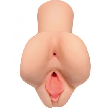PDX PLUS - PICK YOUR PLEASURE MASTURBADOR DOBLE LIGHT SKIN Vaginas con vibración