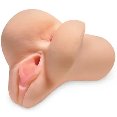 PDX PLUS - PICK YOUR PLEASURE MASTURBADOR DOBLE LIGHT SKIN Vaginas con vibración