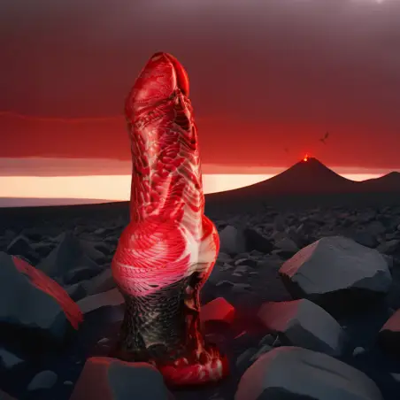 EPIC - HELIOS DILDO CON TESTÍCULOS CALOR Y ÉXTASIS Dildos sin Vibración