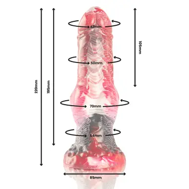 EPIC - HELIOS DILDO CON TESTÍCULOS CALOR Y ÉXTASIS Dildos sin Vibración