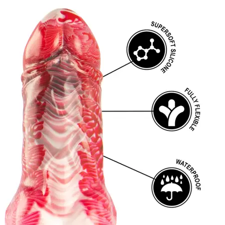 EPIC - HELIOS DILDO CON TESTÍCULOS CALOR Y ÉXTASIS Dildos sin Vibración