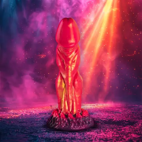 EPIC - CERBERUS DILDO FUEGO MITOLÓGICO 