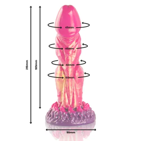 EPIC - CERBERUS DILDO FUEGO MITOLÓGICO 