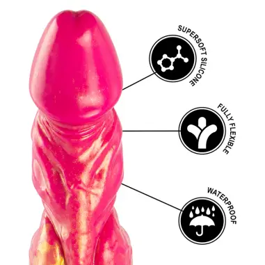 EPIC - CERBERUS DILDO FUEGO MITOLÓGICO 