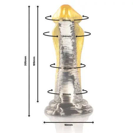 EPIC - DRAKON DILDO COBRA AMARILLA 