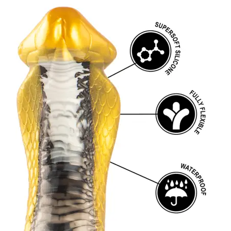 EPIC - DRAKON DILDO COBRA AMARILLA 