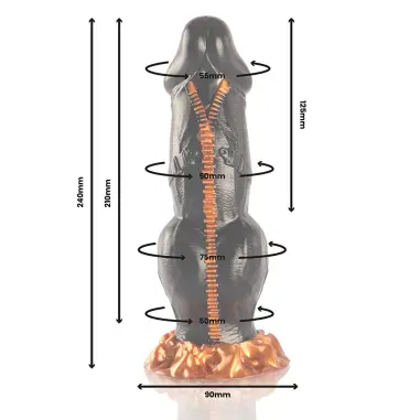 EPIC - DEIMOS DILDO PODER DEL ÉXTASIS 