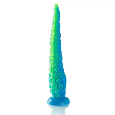 EPIC - SCYLLA DILDO TENTÁCULO FINO FLUORESCENTE TAMAÑO GRANDE 